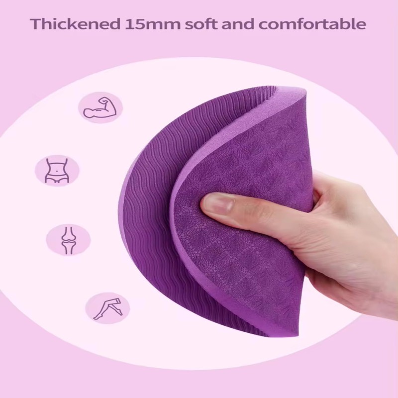 MBKHFLL Yoga Knee Pads 2 Pack, Yoga Knee Cushion Thick,
