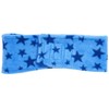 Playshoes Unisex Children's Fleece Headband Stars 422021, 7 - Blue,