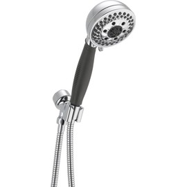 Delta Faucet 5-Spray H2Okinetic Hand Held Shower Head, Chrome 54445-PK