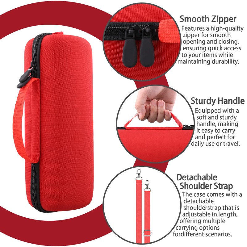 Hard Case for MILESEEY GeneSonic Pro Detachable Golf GPS Speaker,