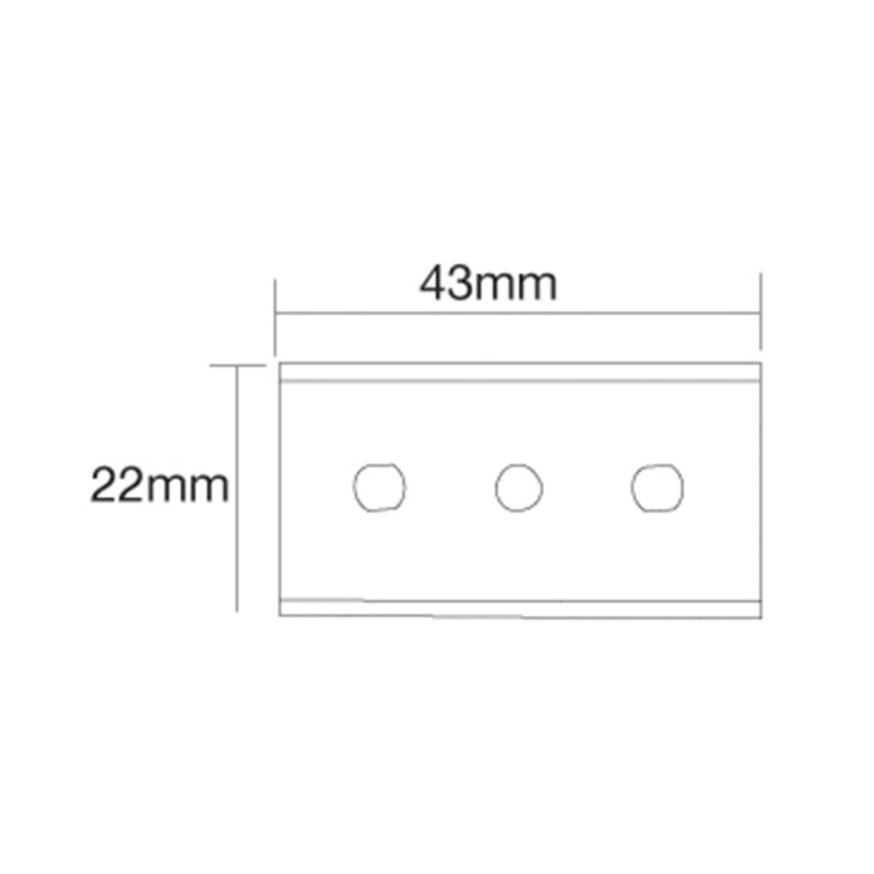 der kleine Handwerker 30 x Double-Sided Scraper Blades 22 x