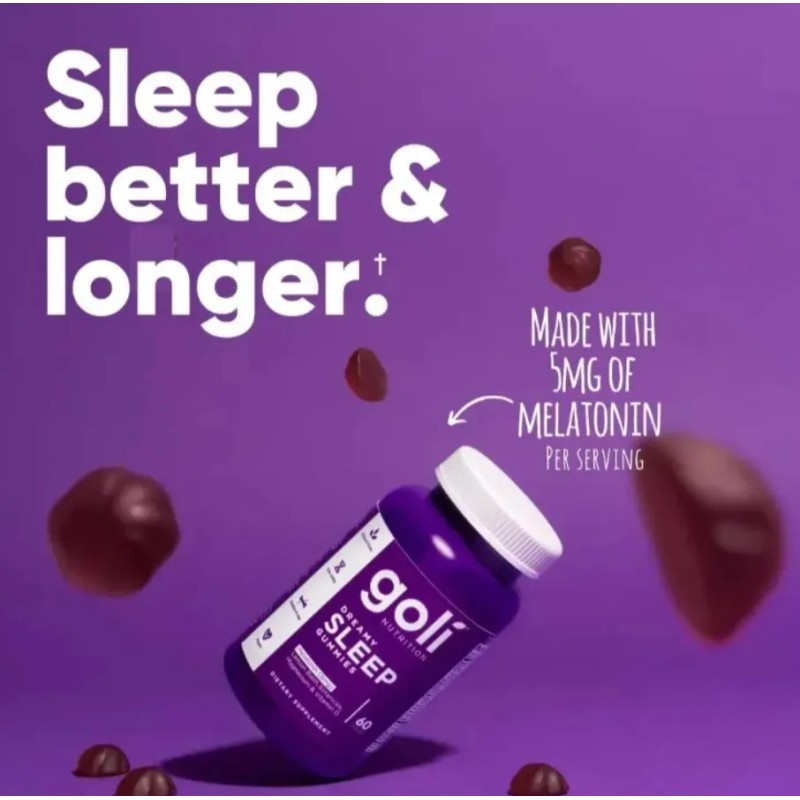 60 Gomitas Goli Nutrition, Sleep Melatonina