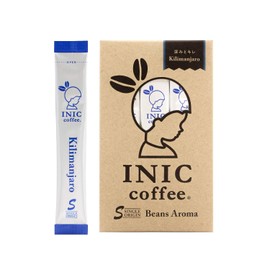 INIC coffee Beans Aroma Kilimanjaro Sticks, 12 Sticks (Single Origin Coffee), High Quality Bitter and Rich Kilimanjaro, The Best of Powder Coffee, Taste Used by World Barista Champions