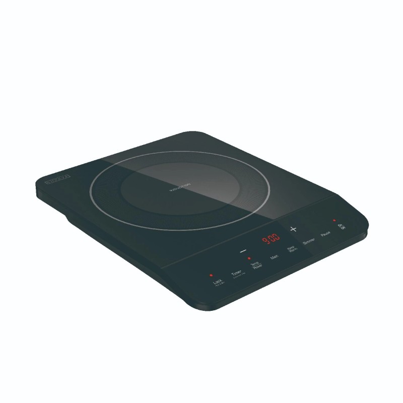Empava 11-in Portable Single Heating Element 1800-W Countertop Induction Cooktop