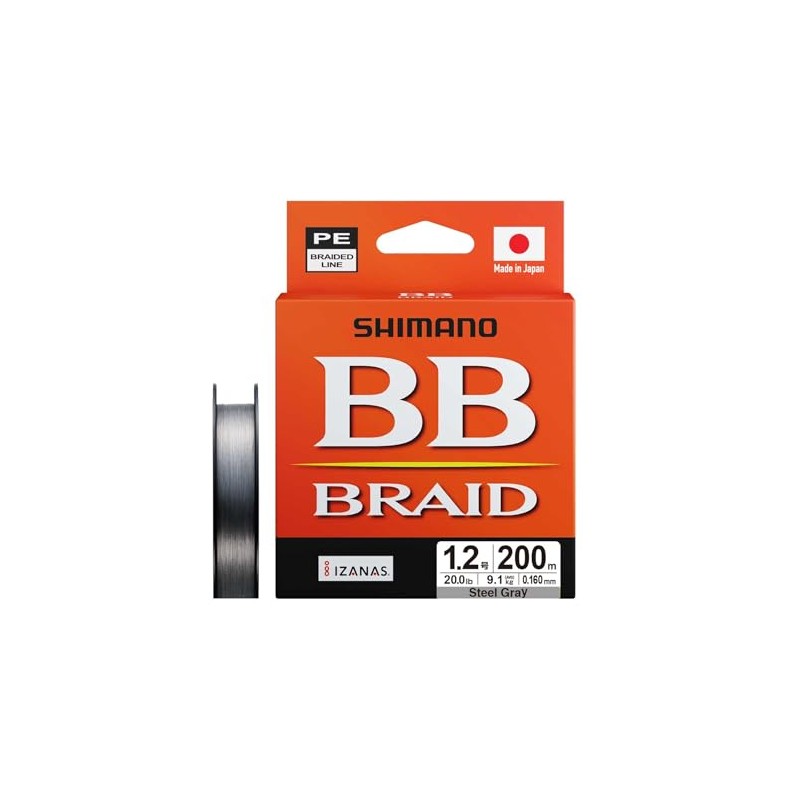 Shimano PE Line BB Braid 68.6 ft (200 m) LD-M64Y
