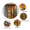 Umpoo Tropical Ocean Beach Shower Curtain Rustic Wood Window View