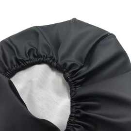CHRIS-SCR3013-C10 Motorcycle Seat Cover Suzuki Lets/Lets-2 (CA1KA/CA1PA) Special Design Seat Covers Strong Rubber Type Made in Japan (Thick Fabric) [Fabric Color: Black/Piping]