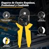 Juego de Crimpadora 2230pcs de Alambre, Fhrhig Terminal para Cable