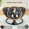 Baby Swings for Infants, Fasonbaby Infant Swing with 3 Seat