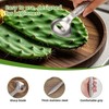 Cactus Peeler Spoon, Multifunctional Cactus Peeling Knife Stainless Steel Peeling