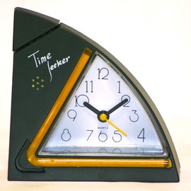 Sana Enterprises Large Display Quartz Alarm Clock with Voice Announcement Either by Whistling Hands Free, or Taping on Over-Sized top tab.