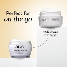 Olay Regenerist Radiance - Crema hidratante facial con péptido de colágeno: crema firme y suave, sin fragancia, hidratante, reafirmante, antienvejecim