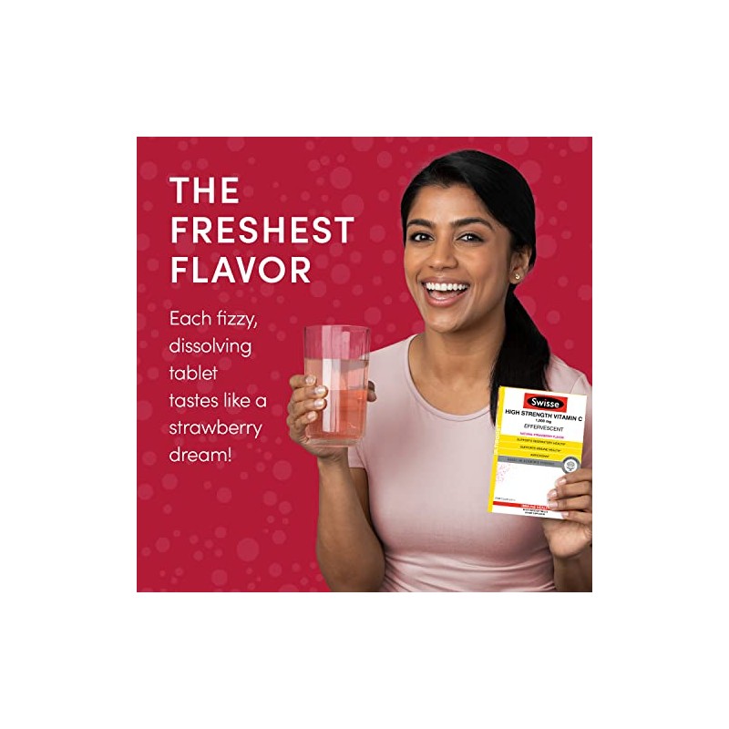 Swisse Effervescent Vitamin C 1000mg Dissolvable Vitamin C Powder Tablets