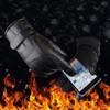 JQ 가죽 양털 오토바이 장갑 스마트폰 등산장갑 Leather Sheepskin Motorcycle Gloves Smartphone Hiking Gloves