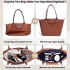 Chispee Felt Purse Organizer Insert Luxury Handbag Organizers for Longchamp