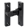 INIRET 90 Degree Flip Latch, Matte Black Zinc Alloy Right