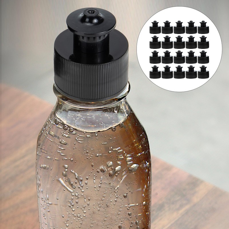 Emil Bottle Stopper Push Pull Cap Sports Water Bottle Cap