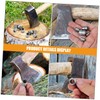 Mipcase 15pcs Axe Kit for Hammer Replacement Metal for Splitting