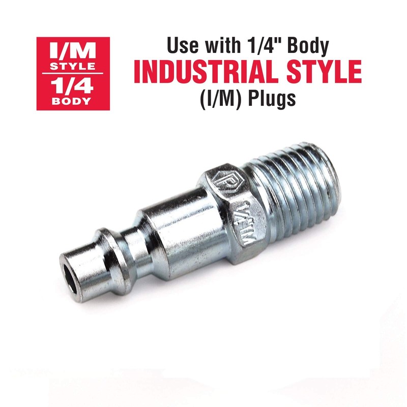 Primefit M1406-5 3-Way Hex Style Air Manifold with Industrial 6-Ball