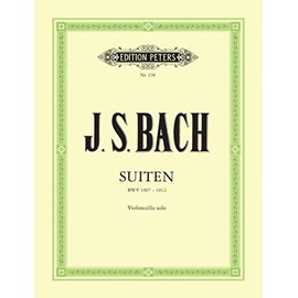 Bach: Cello Suites BWV 1007-1012 for Cello Solo (EP238)
