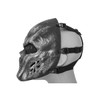 UK Arms Airsoft Full Face Villain Skull Mesh Airsoft Protective