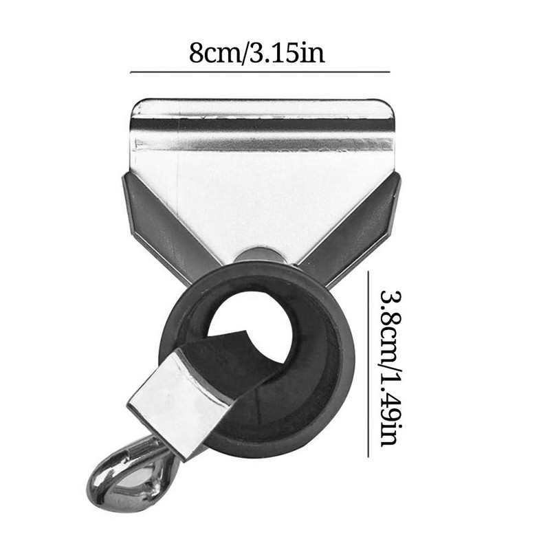 Heavy Duty Upgraded Parasol Holder, Cast Iron Umbrella Clamp, Flexible