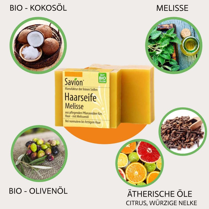 Savion Hair Wash Soap Balm 85g