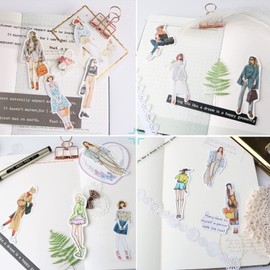 150Pcs People Stickers for Journaling Supplies, Scrapbooking Junk Journal Kit for, Scrapbook Stickers Bullet Adults Friends Scrap Booking Supplys Clearance Embellishments Paper Pack