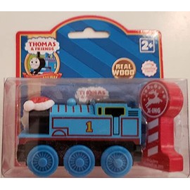 Generic Christmas Thomas w/Reindeer Crossing - Genuine Replacement for Thomas & Friends Wooden Railway by Learning Curve UK Exclusive Christmas Thomas w/Reindeer Crossing - LC99674