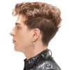 Volumoon Earring Backs, 6 Style Stainless Steel Rubber Plastic Secure