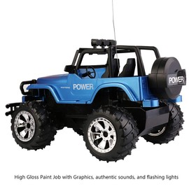 ECCRIS Remote Control Car for Kids Durable Non Slip Off Road High Speed RC Racing Car All Terrain Electronic RC Car Toy Gifts