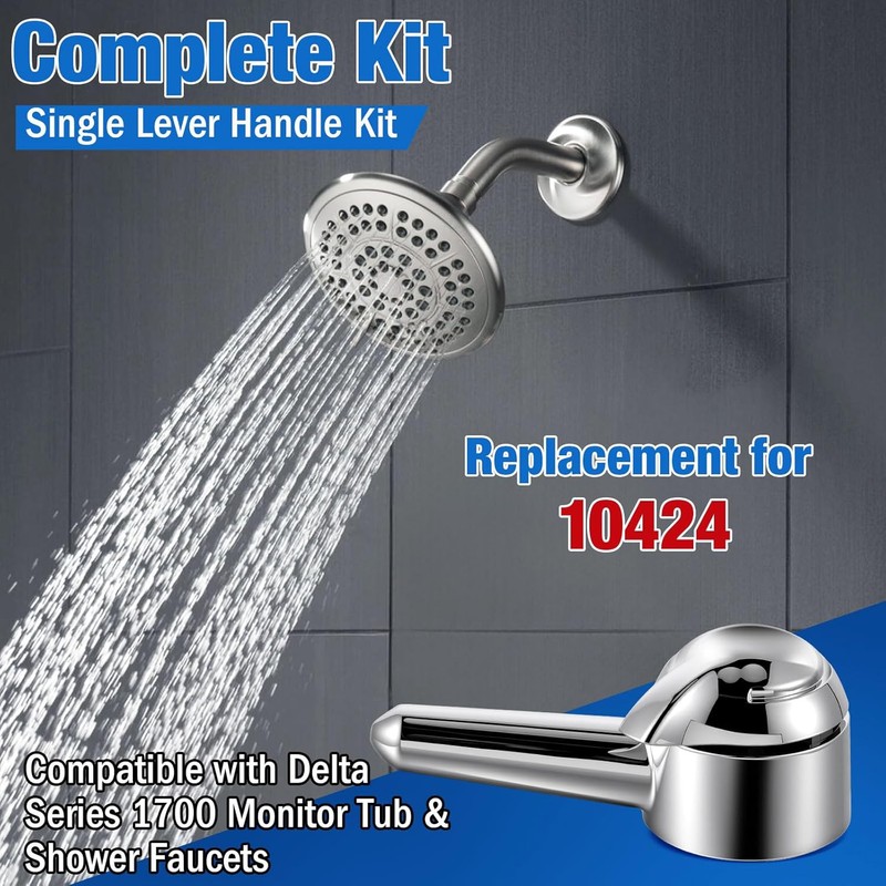 Enhon Lever Handle Replacement for 10424, Single Lever Handles Kit