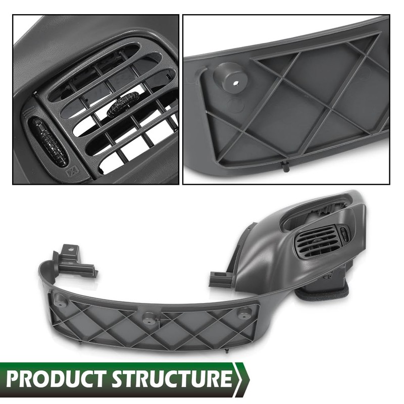 LQI Front Upper Dashboard Cover W/1 Switch Air Vent, Compatible