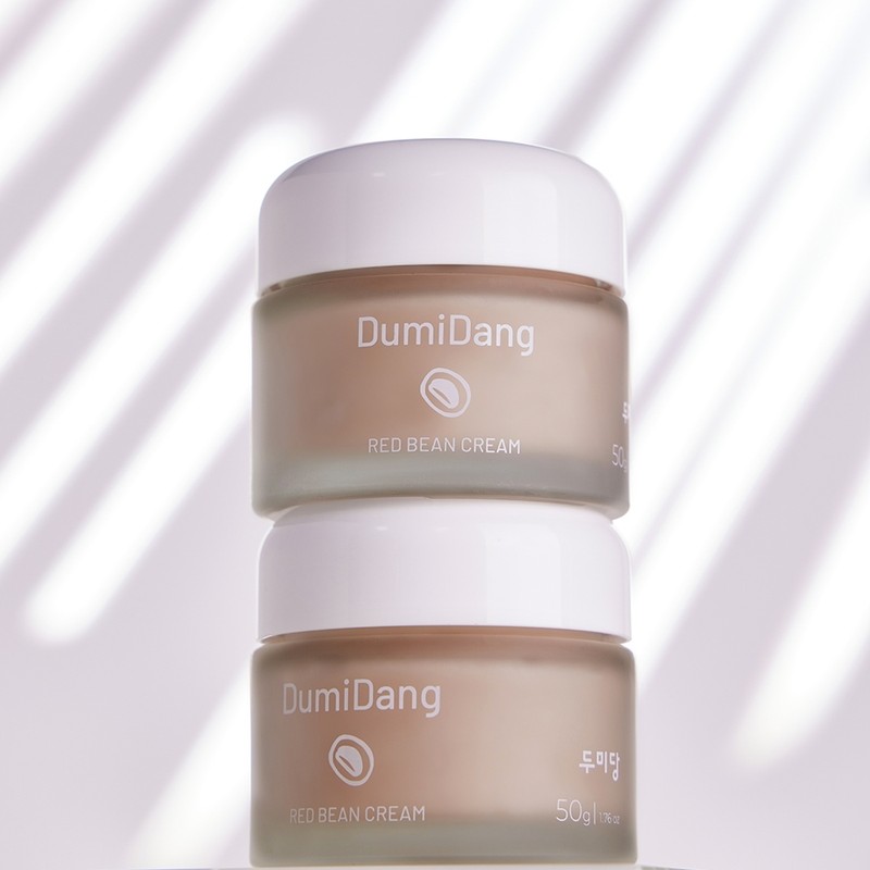 Dumidang Red Bean Cream 50g Vegan Cosmetics + Sample Set