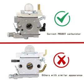 PB-580T Carburetor Air Filter Tune Up Kit for Echo PB-580 PB-580H Backpack Blower Carb # WTA-35 A021004331 A021004330