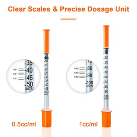 Lab Liquid Dispensing U-100-31G 0.5cc/mL,1/4" 6mm Individually Wrapped (Box of 100)