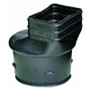 Ads Downspout Adapter 3-1/4 " X 2-1/2 " Polyethylene