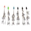 6 Pcs Umbrella Rigs with Sequin Fishing Rigs Lure 5