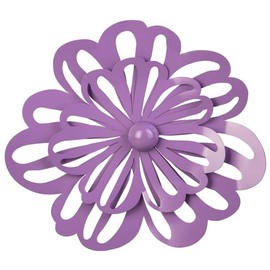mica Living Wanddeko Blume - lila - ca. 36 x 5 x 34 cm
