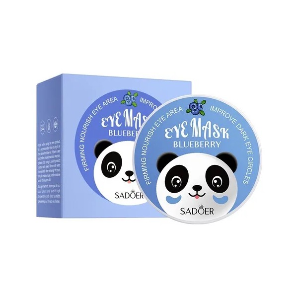 Parches Hidrogel Para Ojos Sadoer Elimina Ojeras Blueberry