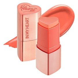 Touch Insole Pretty Filter In My Heart Stick Blusher 6g, Sunset Coral, 1 Piece / 터치인솔 프리티필터 인마이하트 스틱 블러셔 6g, 선셋코랄, 1개