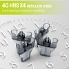 Mosquito Repellent Refills 4 Pack: 160 Hours Compatible with E-Series