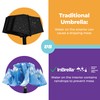 Totes Recycled InBrella - Reverse Close Umbrella - Foldable Umbrella
