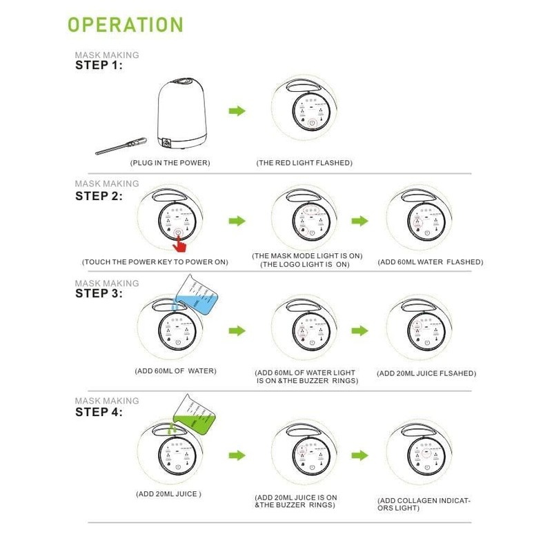 Face Beauty Equipment Home Use Facial Mask Maker Machine DIY