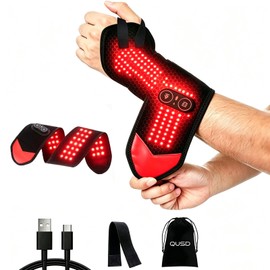 Red & Infrared Light Therapy Wrap for Wrist Relieve Carpal Tunnel Arm Pain