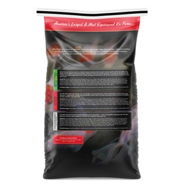 Blue Ridge Koi Fish Food 25lb - Koi Food Mini Growth Formula, Goldfish Food, Premium Fish Food for Ponds, Ponds Fish Food, Floating Pond Pellets