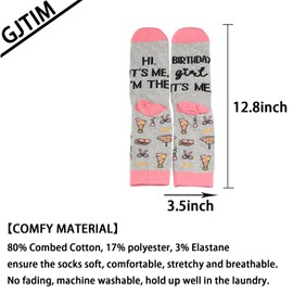 Birthday Squad Gift Birthday Party Gift Happy Birthday To Me Gift It’s Me I’m The Birthday Girl Socks Birthday Gift For Her (Birthday Girl It’s Me CA)