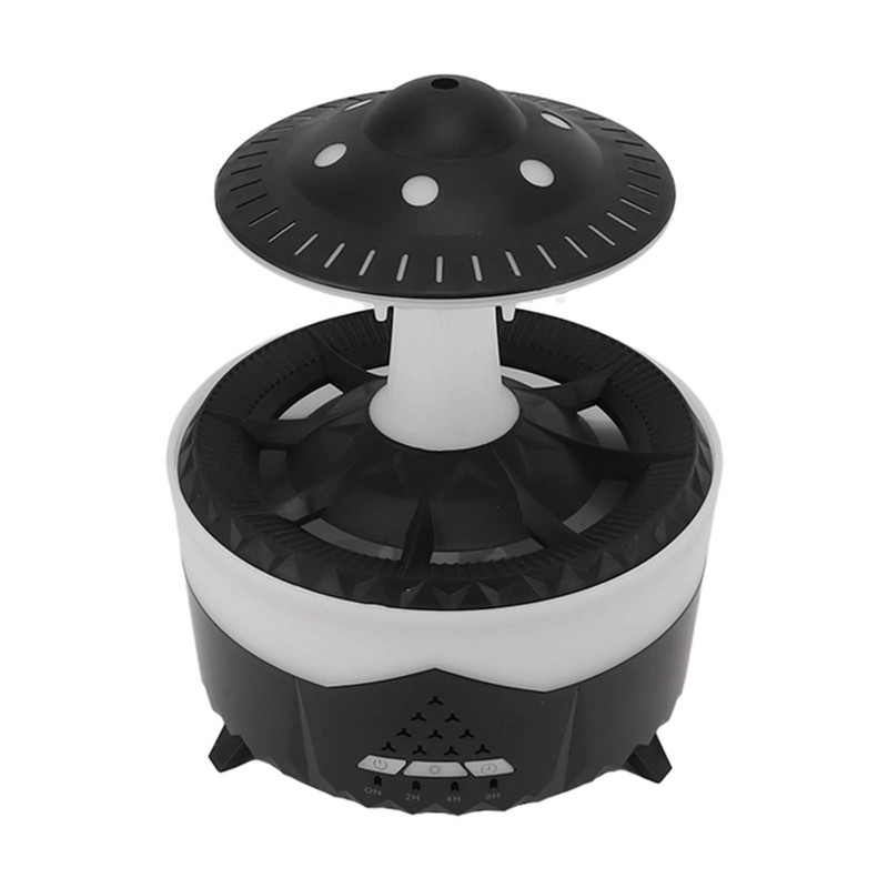 UFO Raindrop Humidifier with Colorful Lights Remote Control Timing Humidifier