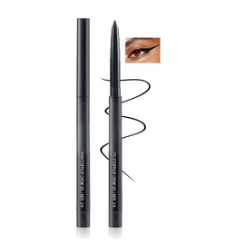 2PCS Waterproof Eyeliner Pencil for Makeup – Long-Lasting, Smudge-Proof, Quick-Dry Matte Eyeliner Pencils, Waterproof & Sweatproof, Easy Control Tip for Precise Application – Black