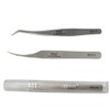 2 Pieces Vetus Eyelash Tweezers Fine Point High Precision Stainless